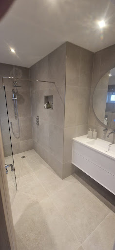 Finished bathroom renovation by AJL